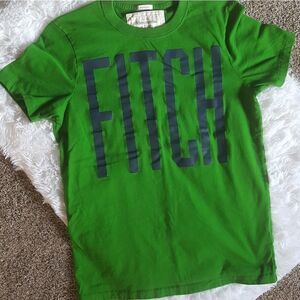 Abercrombie and Fitch green Muscle Tshirt Size Large